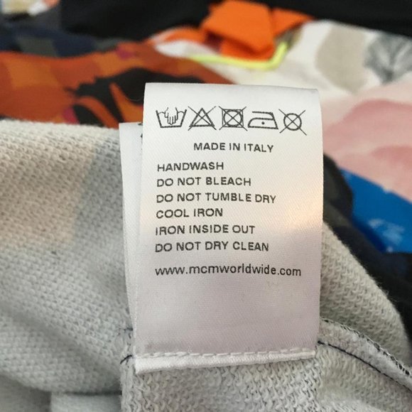 MCM Man Hooded Sweat Shirts Black Grey Color DM7 - Picture 6 of 7